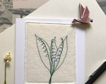 Lily of the valley card