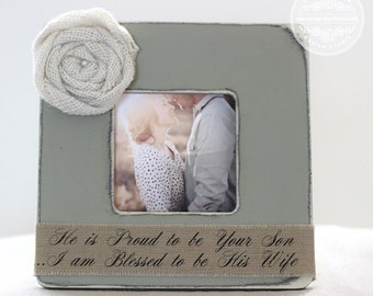parents thank wedding gift groom personalized frame