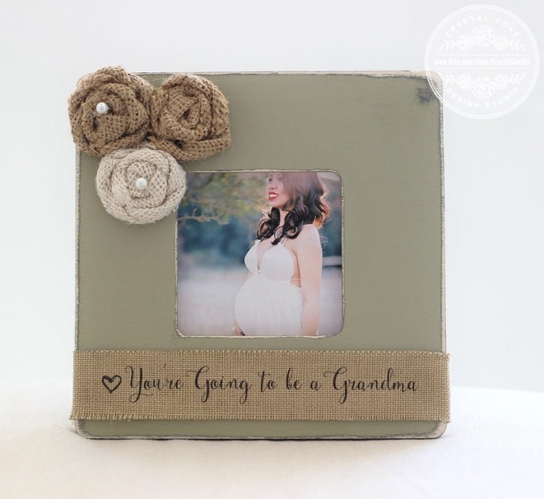 Pregnancy Announcement Gift for Grandma Grandmother Etsy