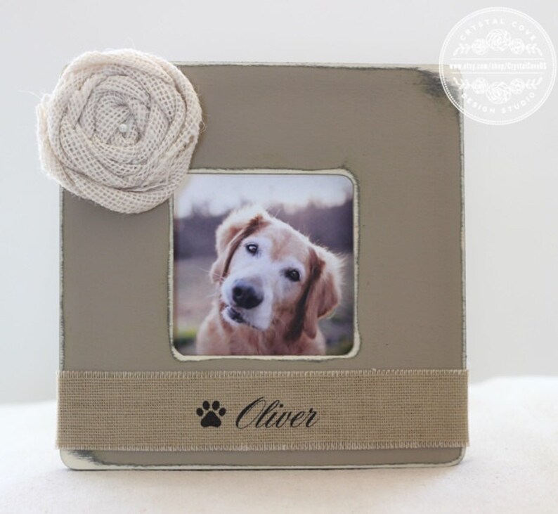 Personalized Pet Picture Frame Personalized Pet Gift for Pet Lover Pet Loss Memorial Pet Sympathy