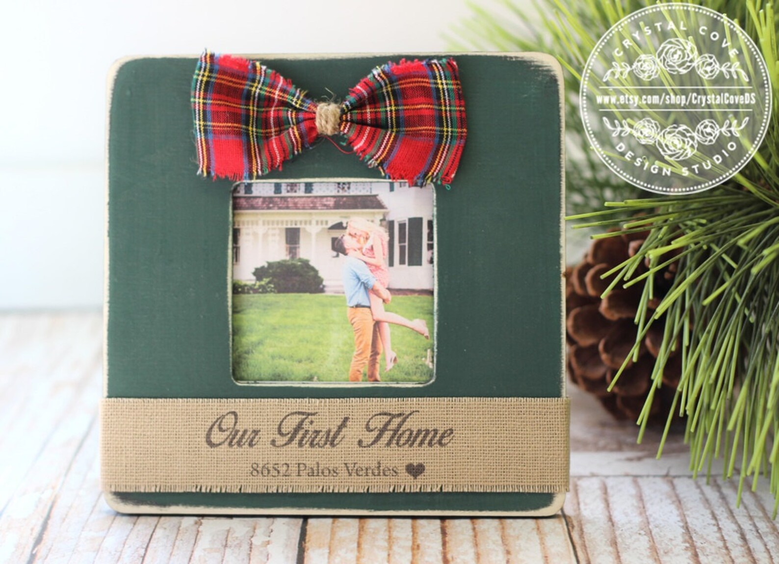 Our First Home GIFT Personalized Picture Frame Custom Etsy