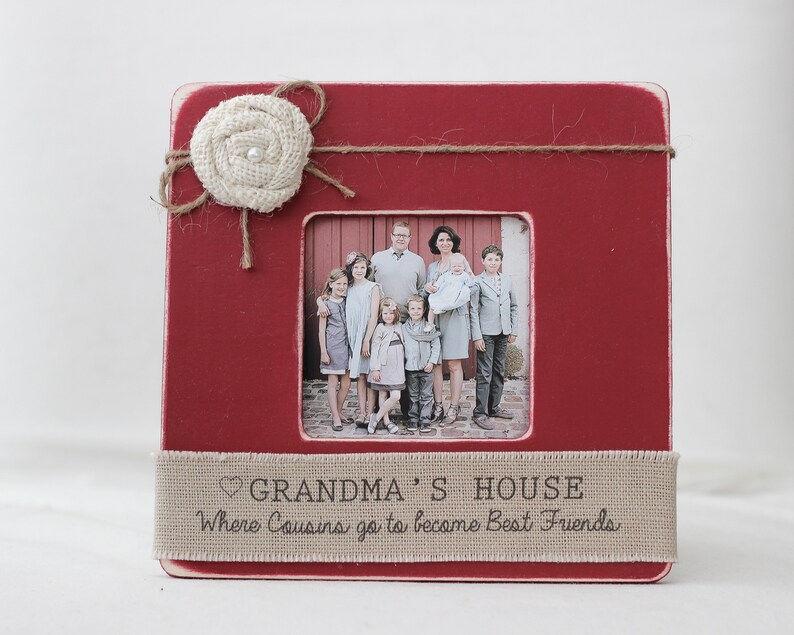 Grandma Gift Grandma's House Picture Frame Mother's Etsy