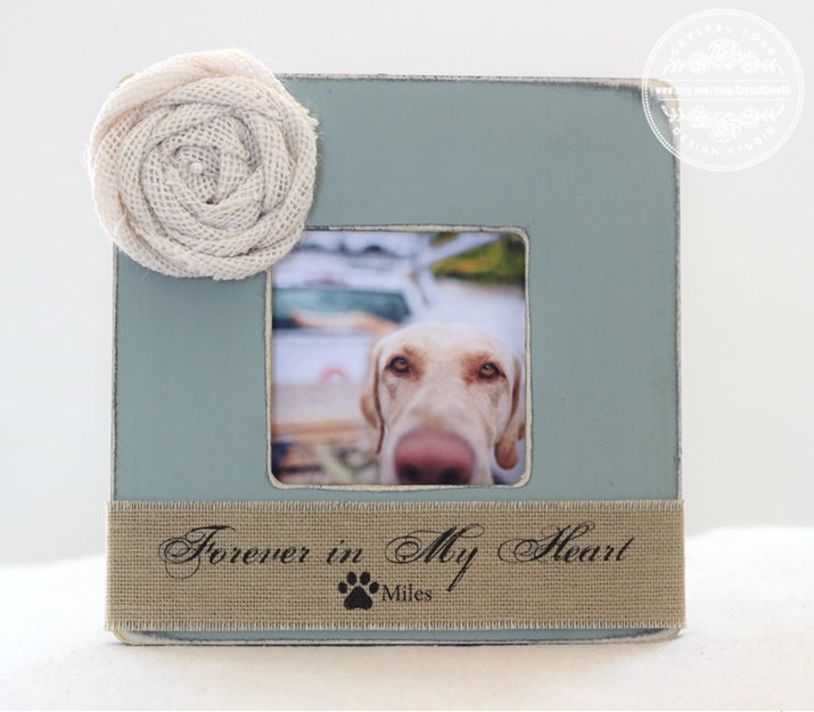 Pet Loss Memorial Personalized GIFT Picture Frame Sympathy Etsy