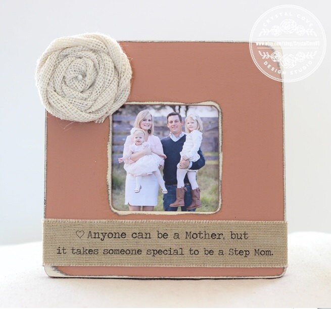 Étape Maman Cadeau, Cadeau Pour Étape, Bonus de Maman, Fête Des Mères, Mères Du Jour, Cadre Photo