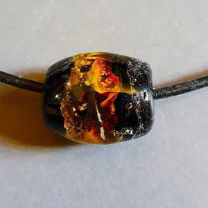 PET MEMORIAL GLASS Bead, Cremation Glass Jewelry, Loss of a Pet, Trina Rindy Glass