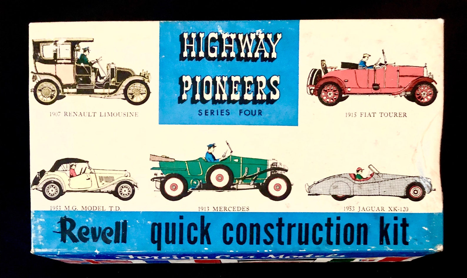 Highway Pioneers Series Four Model Kit 1967 Renault Limousine Etsy
