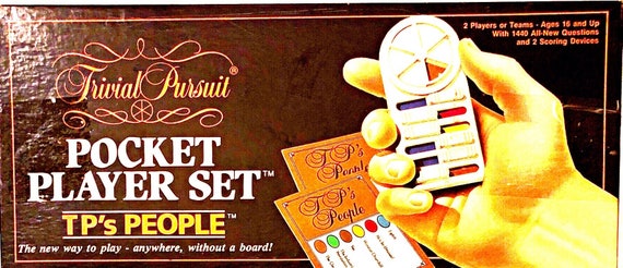 Trivial Pursuit Pocket Player Set TPs People Horn Abbot Ltd.