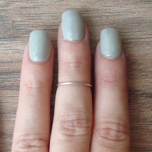 Slim Silver Ring