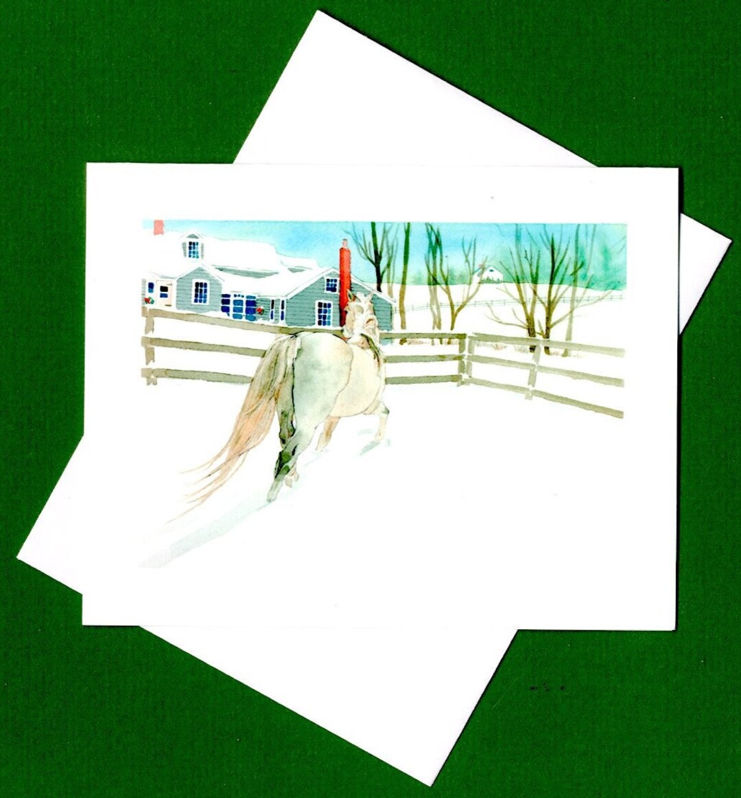 FIRST SNOW - 8 Boxed Note Cards - Etsy