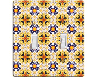 TUSCAN KITCHEN HOME DECOR OUTLET COVER ITALIAN TILE PRINT
