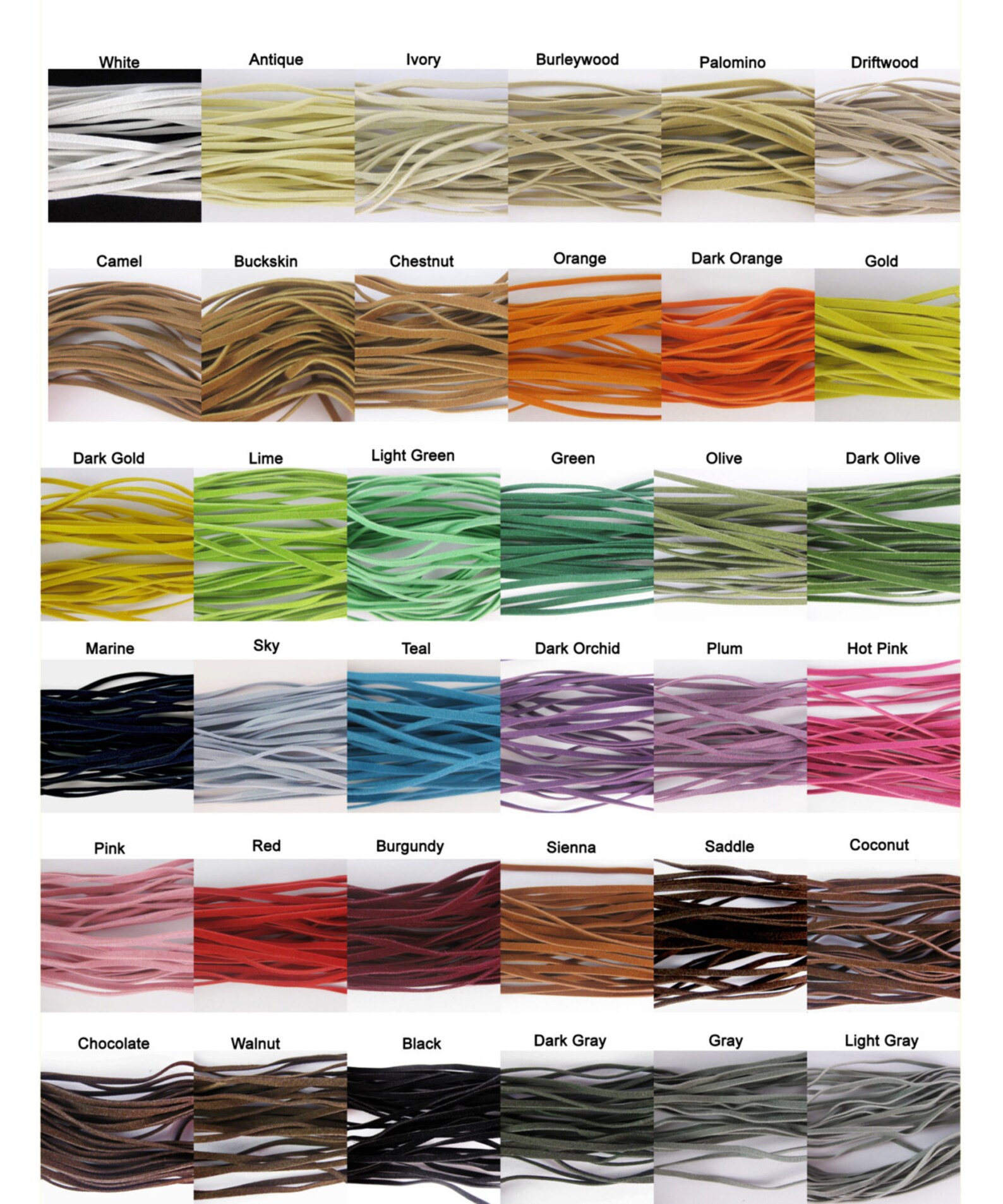 30Feet Faux Suede Cord Leather Lace 3mm for Jewelry & Crafts Etsy