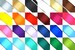 25 Yard Satin Ribbon Rolls in 24 Colors - Select Size: 1/4', 3/8', 1/2', 5/8', 3/4', and 1' 