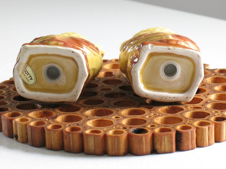 Vintage Ceramic Owl Salt and Pepper Shakers / Knoxville Etsy