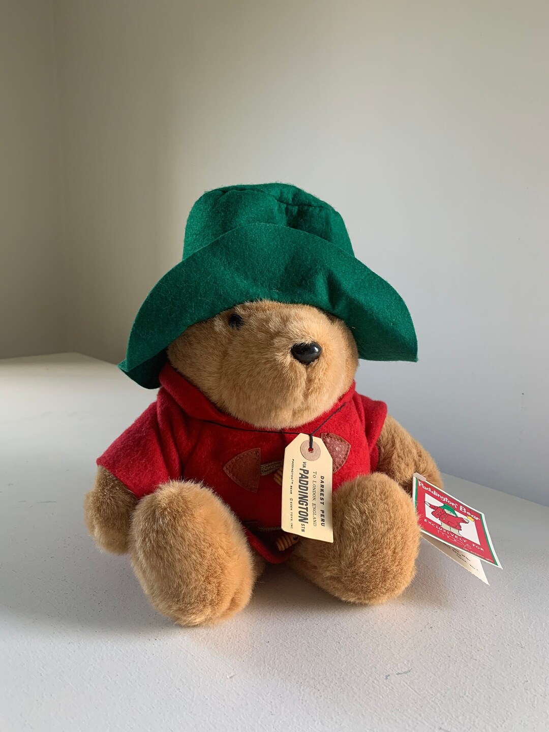 【希少】Eden Toys PADDINGTON パディントンベア ヴィンテージ Vintage Paddington Bear Plush Eden Toys 1978 Stuffed Animal