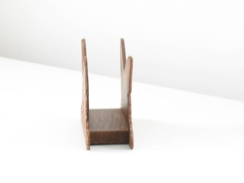 Vintage Wooden Butterfly Napkin Holder / Boho Wood Mail or Letter ...
