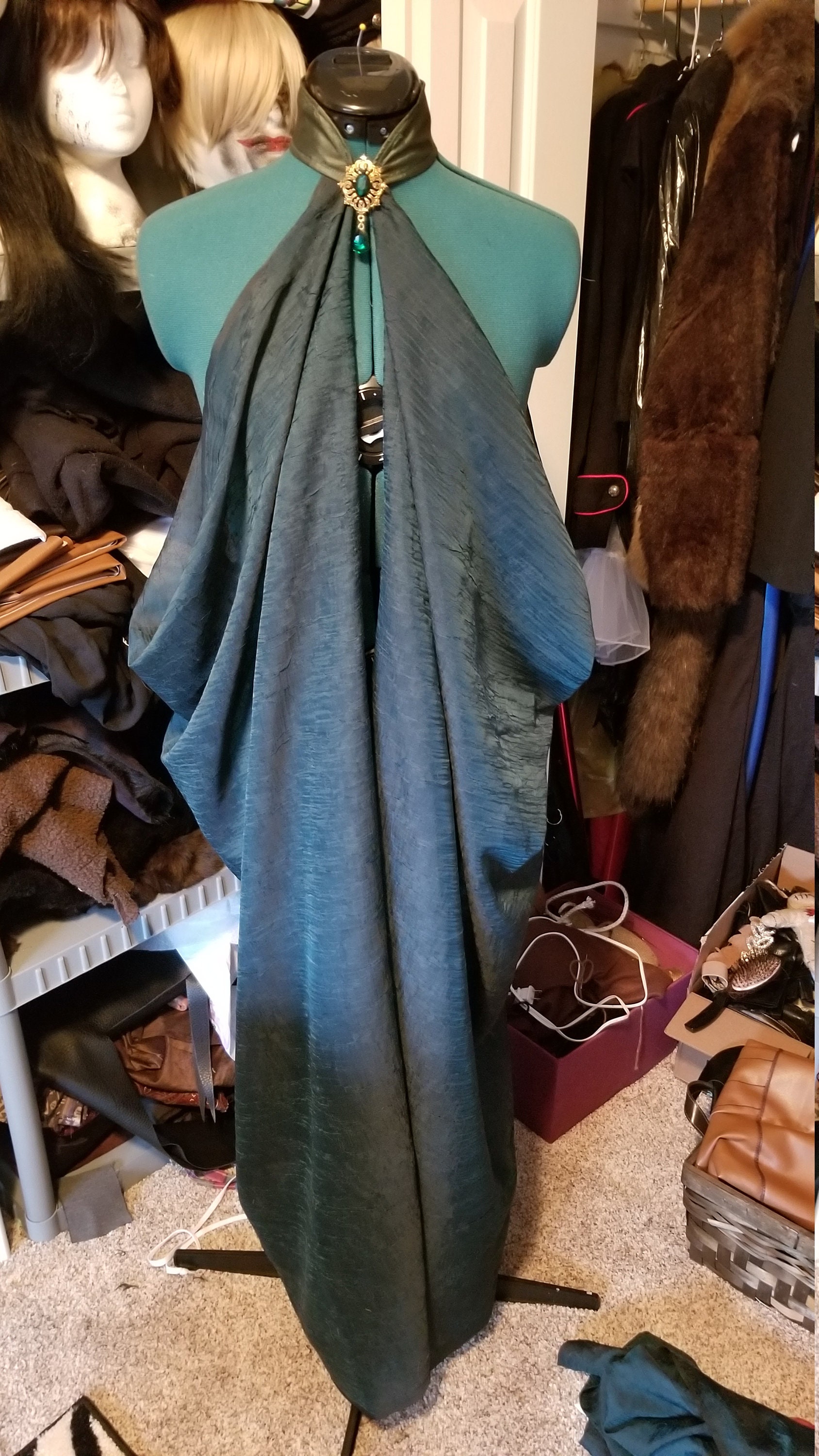 Elegant off Shoulder Drape Fantasy Elven Cape Cloak | Etsy