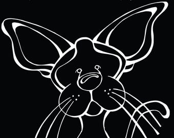 I Rescue Cats - What's Your Super Power Clingy Cat Window Sticker