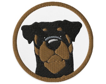 Naszywki haftowane Rottweiler