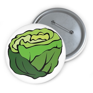 Lettuce Pin Buttons