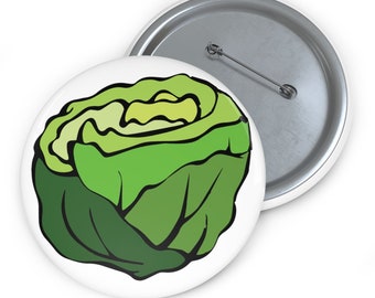 Lettuce Pin Buttons
