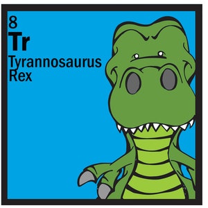 Periodic Table of Dinosaurs Poster image 2