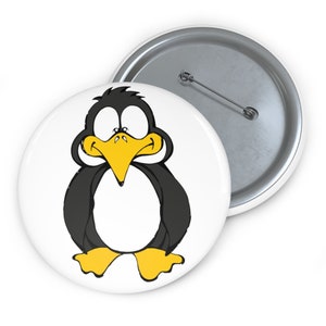 Penguin Pin Buttons