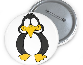 Penguin Pin Buttons