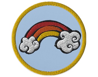 Rainbow - Embroidered patches