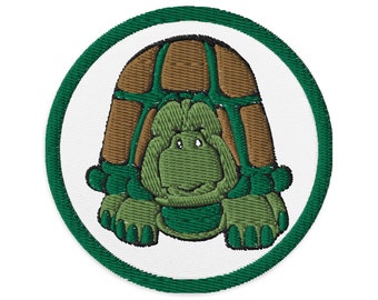 Turtle Embroidered patches