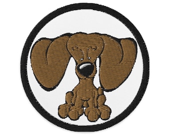 Dachshund Embroidered patches