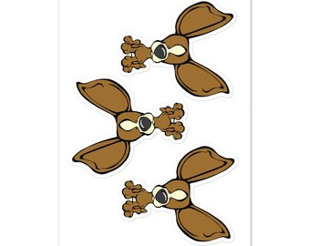 Chihuahua - stickervel