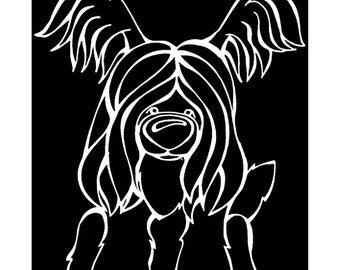 Skye Terrier Decal Dog