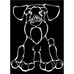 Sealyham Terrier Decal Dog