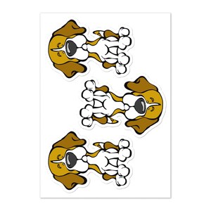 Beagle Sticker sheet