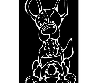 Cattle Dog Decal Dog