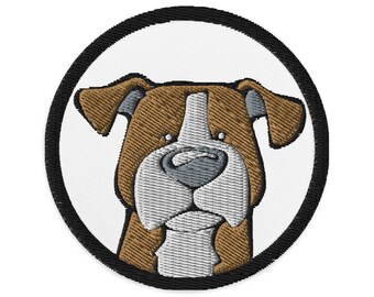 Staffordshire Bull Terrier Embroidered patches