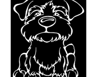 Norfolk Terrier Decal Dog