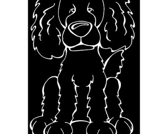 Boykin Spaniel Decal Dog