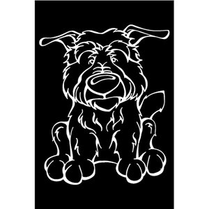 Glen Of Imal Terrier Decal Dog Window Sticker