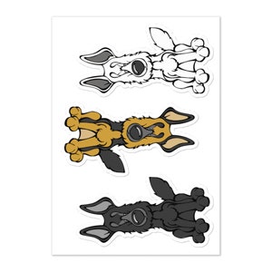 German Shepherd Sticker sheet