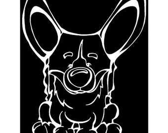 Pembroke Corgis Aufkleber Hund Fenstersticker