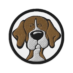 Beagle Embroidered patches