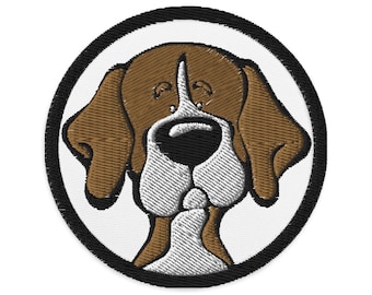 Beagle Embroidered patches