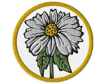 Chamomile Embroidered patches