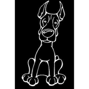 German Pinscher Decal Dog Window Sticker