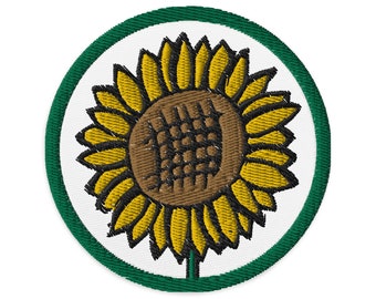 Sunflower Embroidered patches
