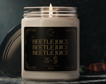 Beetlejuice Movie Candle | Scented Soy Wax Candle, 9oz