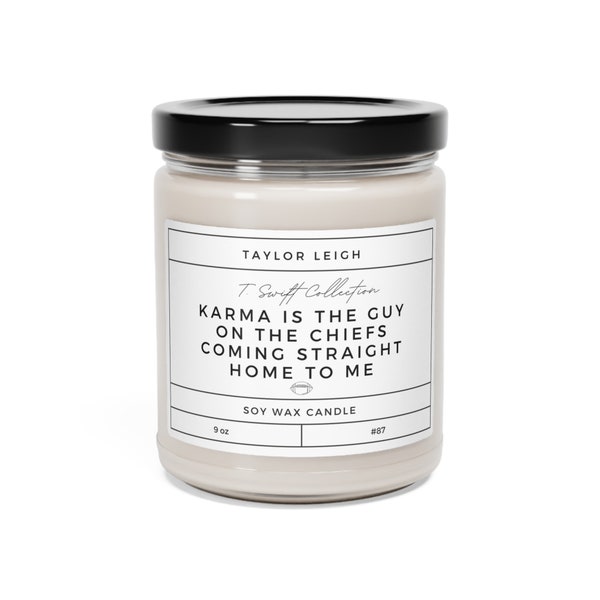 Smells Like Travis Kelce Candle Etsy