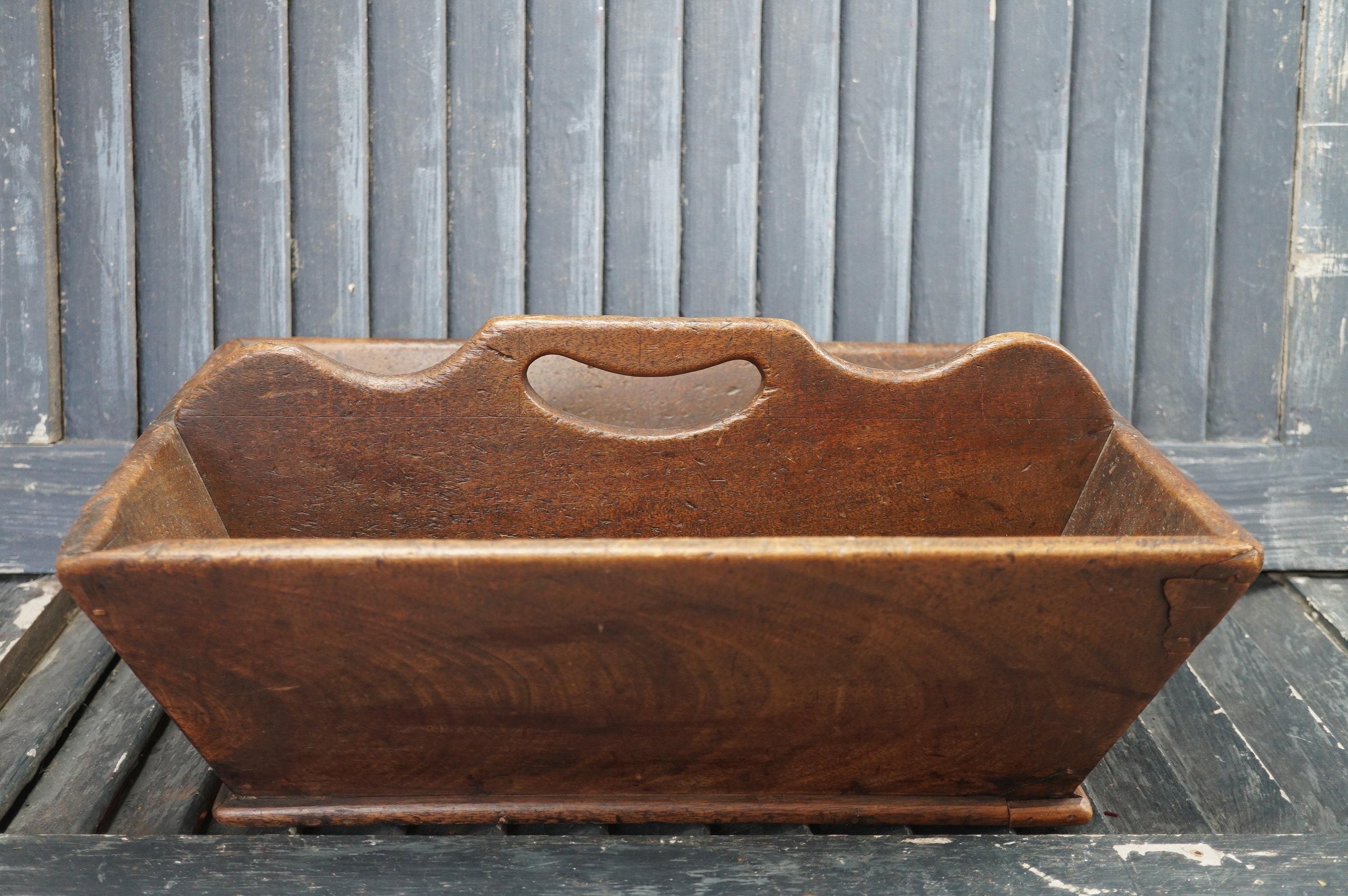 Antique Wood Silverware Tray / Vintage Utensil Tray / Cutlery Etsy UK