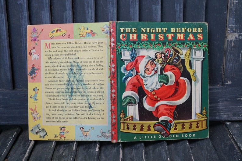 The Night Before Christmas Book 1970's USA / Children image 1